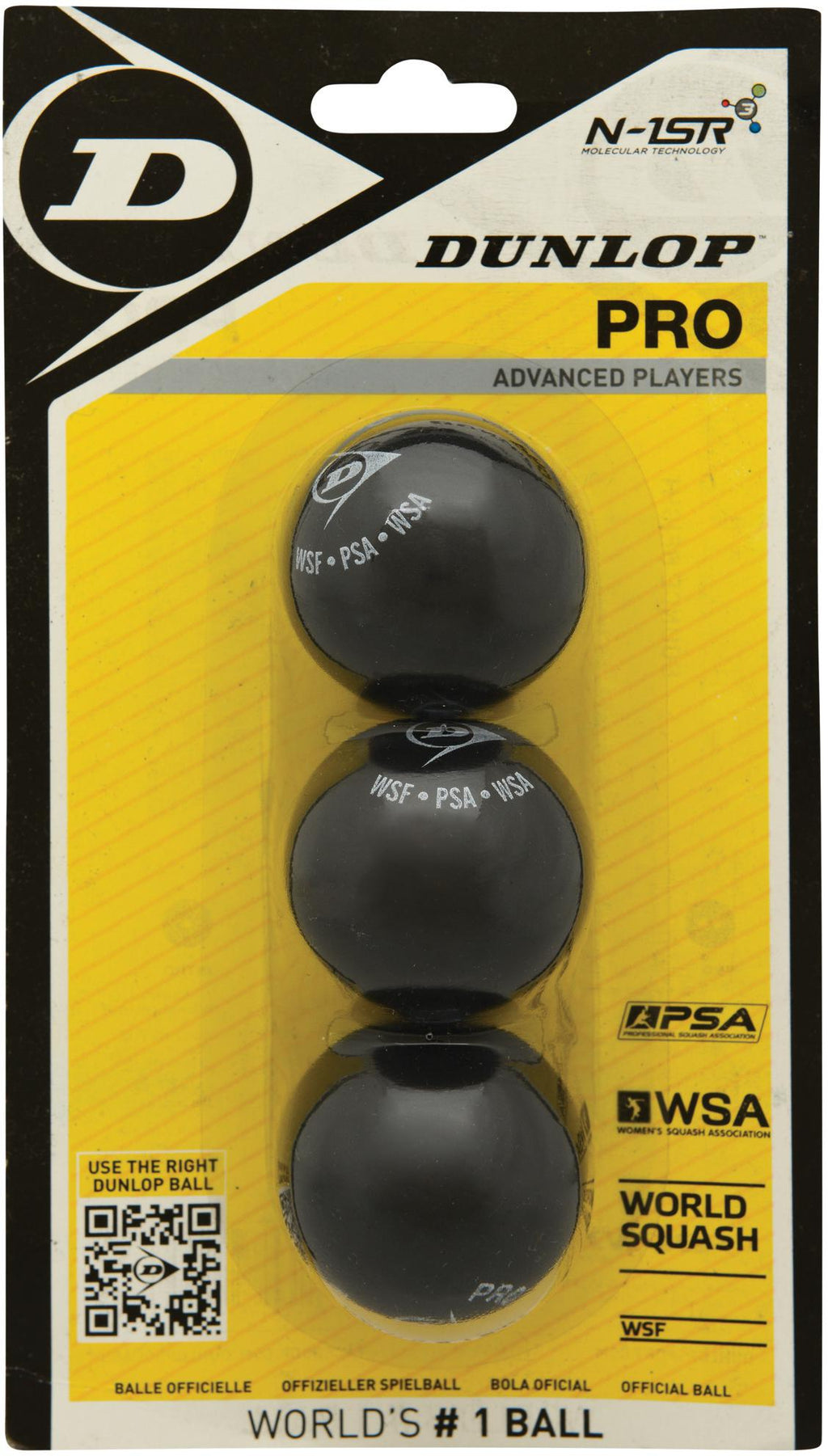 Pro Blister squashballen