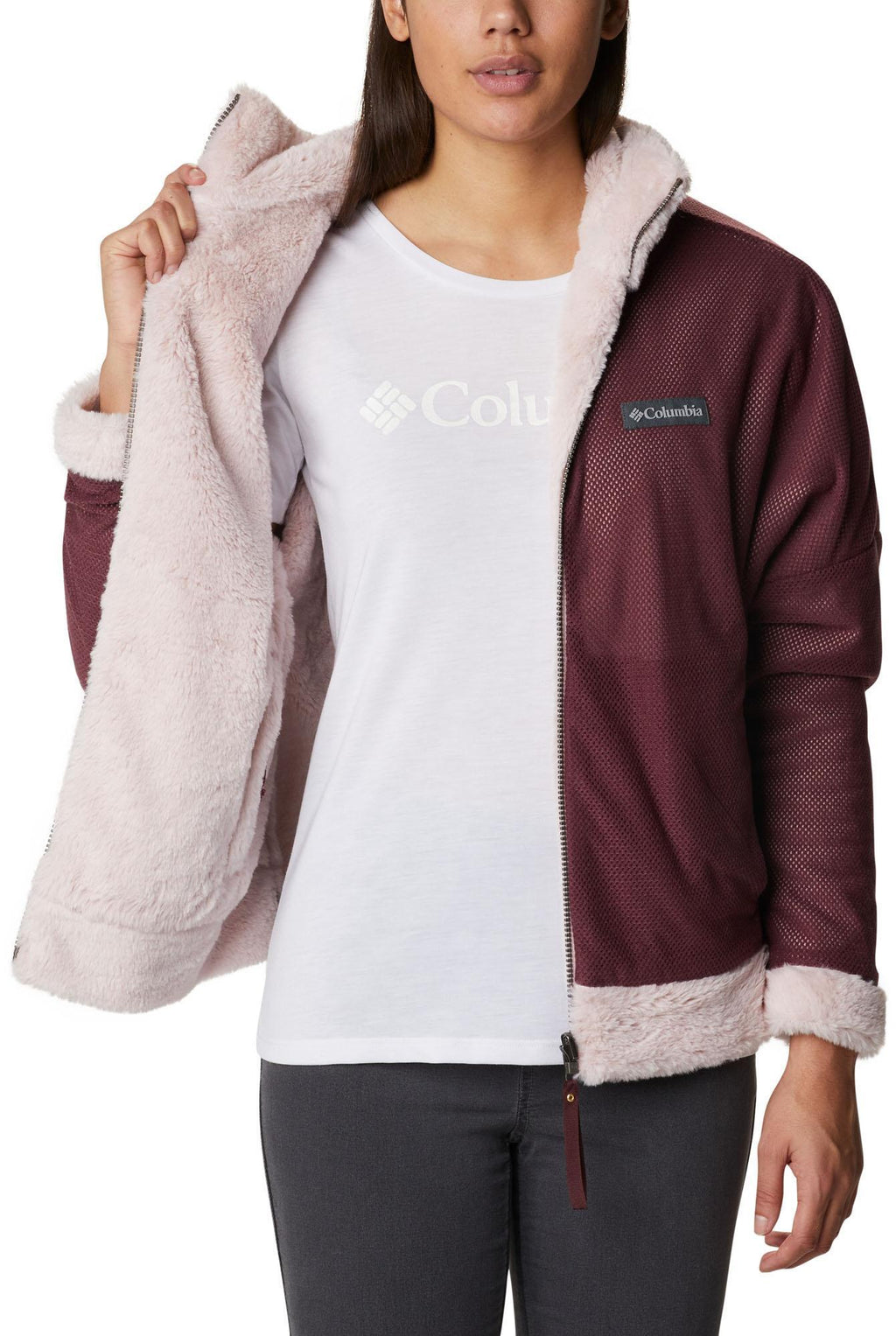 bundle up full zip fleece