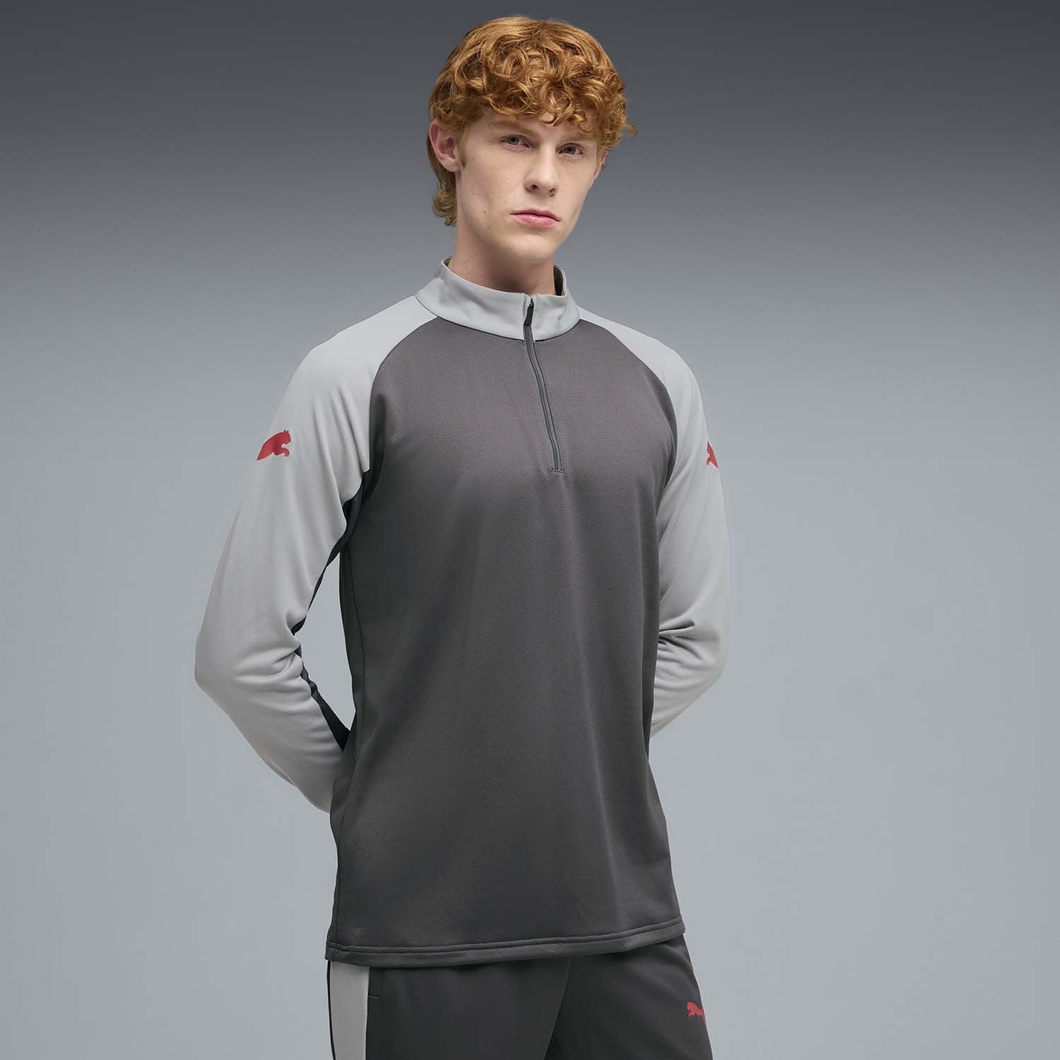 Individualliga 1/4 Zip Top Voetbalshirt
