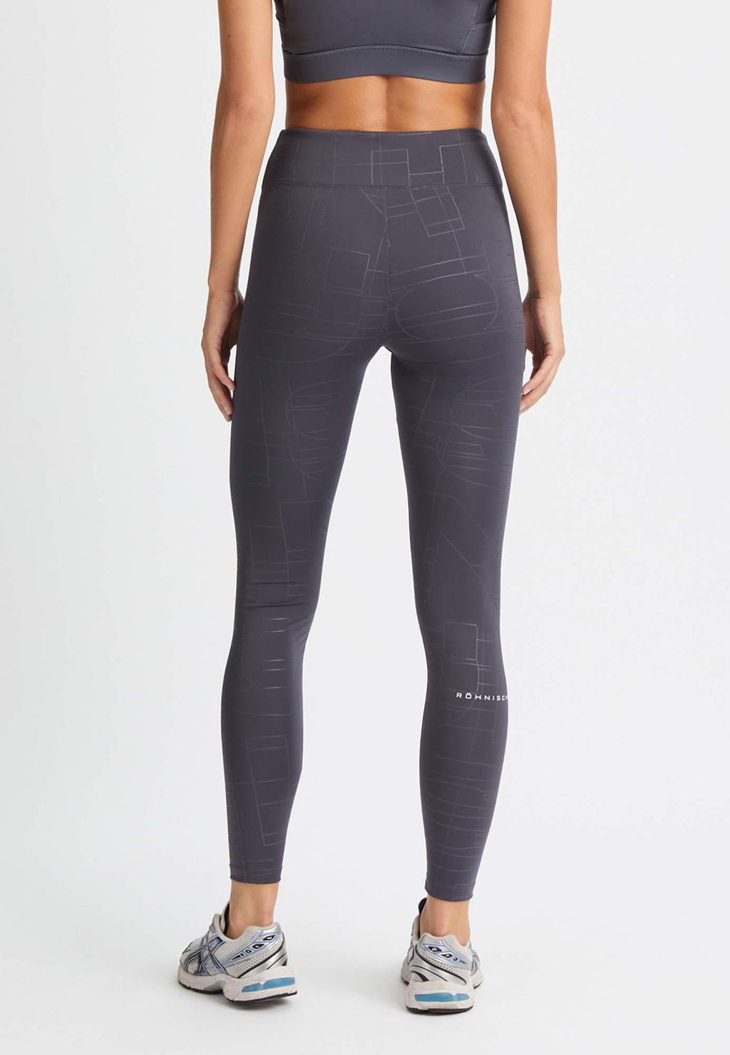 Logo Effect High Waist Tights