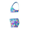 PRINT RACERBACK 2PC LTBLU/PNK
