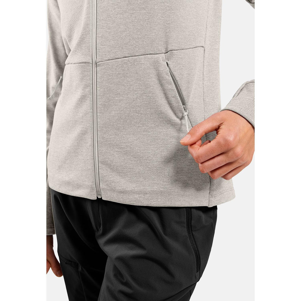 Mid Layer Outdoor Full Zip Grid Fleece
