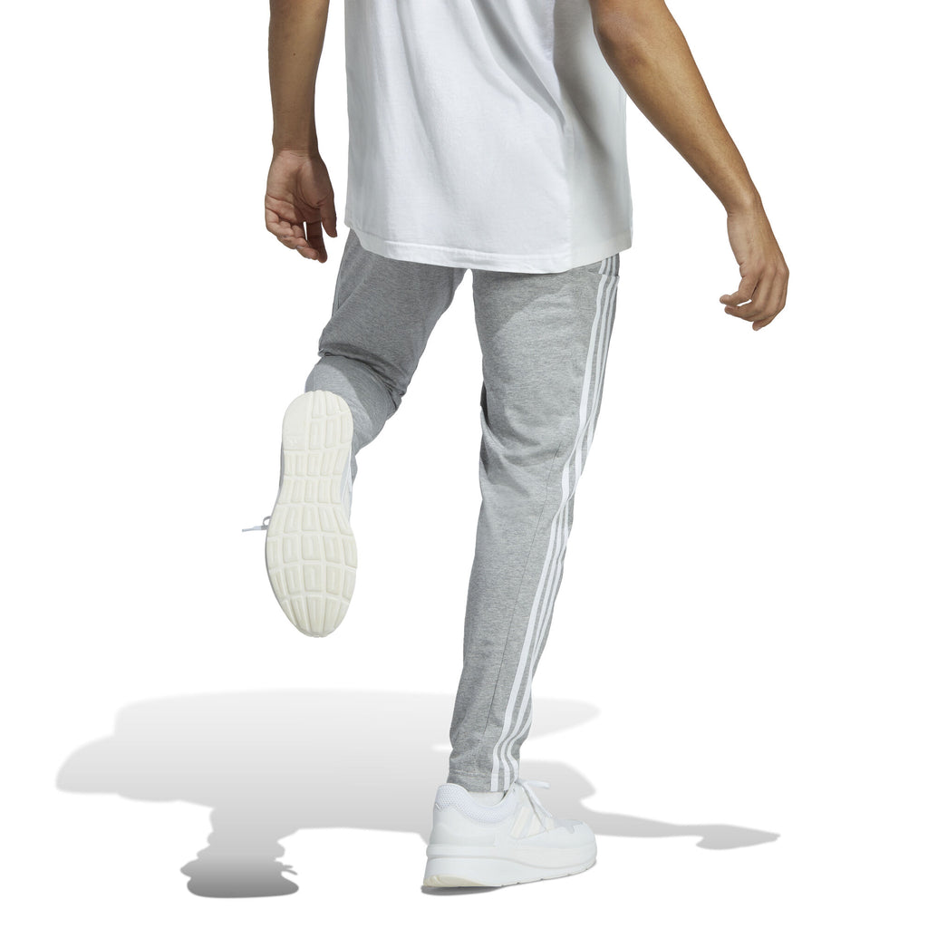 Essentials Single Jersey Tapered Open Hem 3-Stripes broek