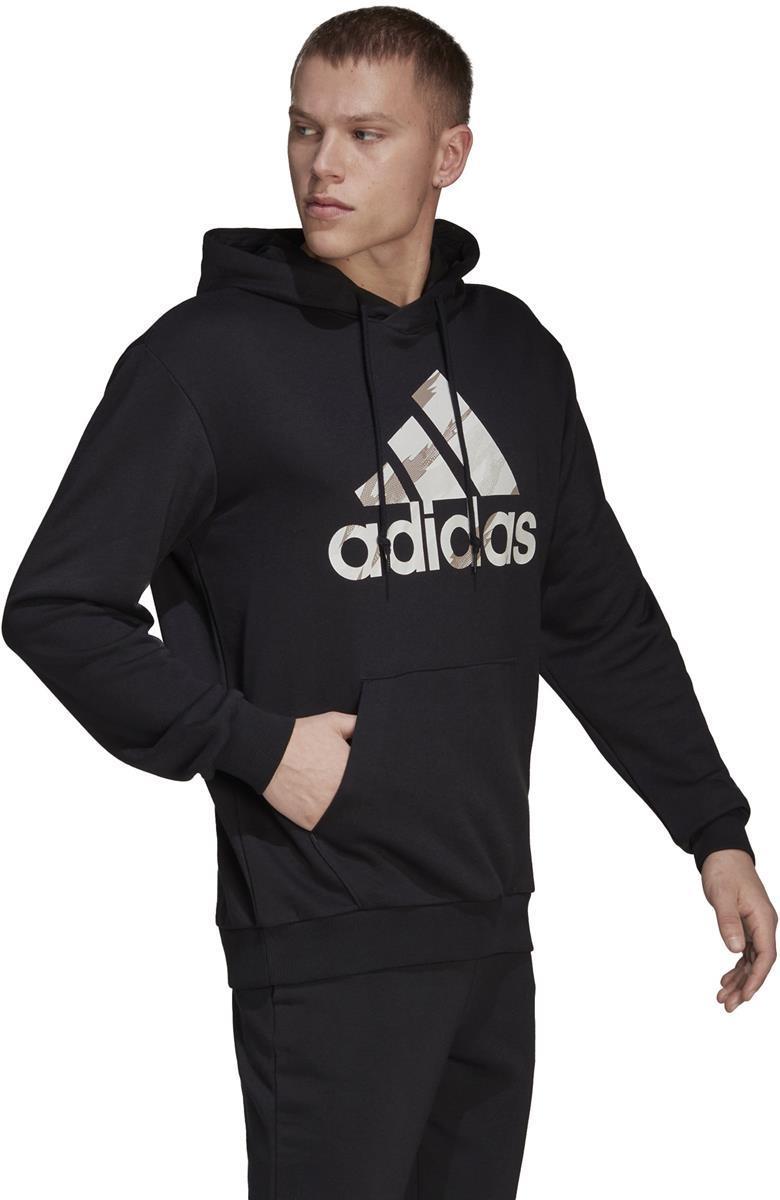 Essentials French Terry Camo-Print hoodie