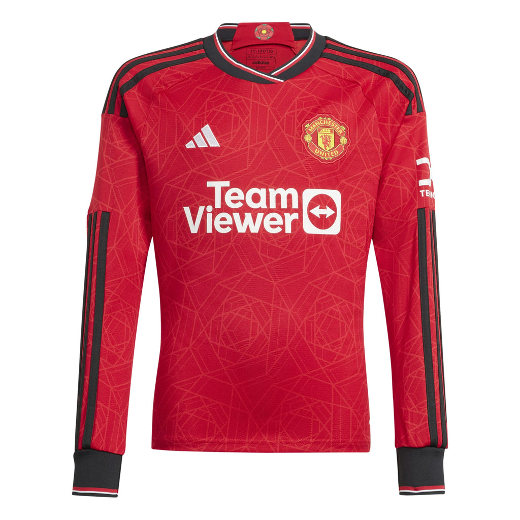 Manchester United 23/24 longsleeve kids thuisshirt