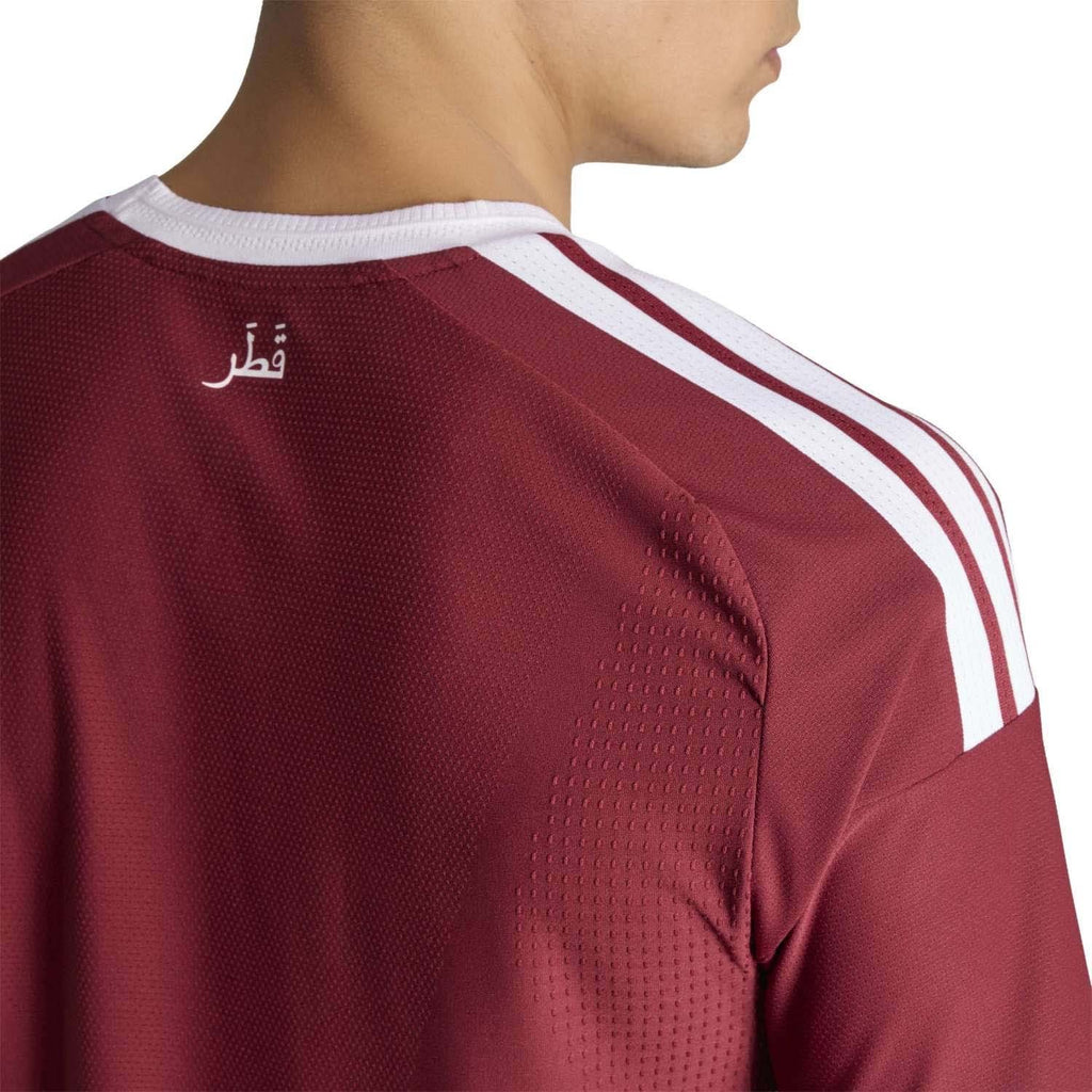 Qatar 26 Home Voetbalshirt Authentiek Replica