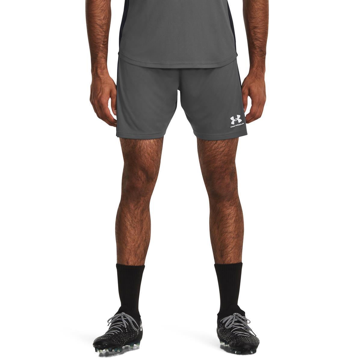 ua m's ch. knit short-gry
