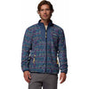 sequoia grove printed full zip vest