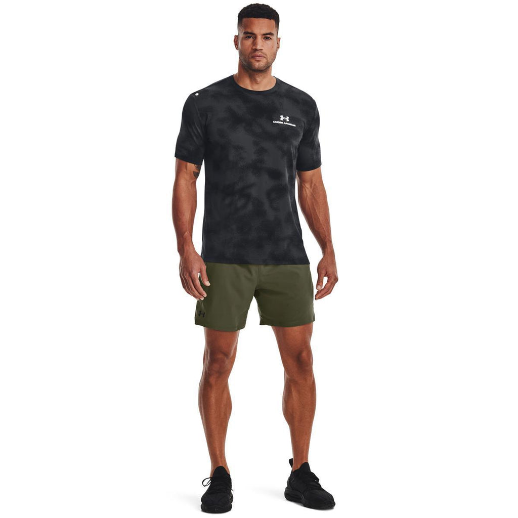 ua vanish woven 6in shorts-grn