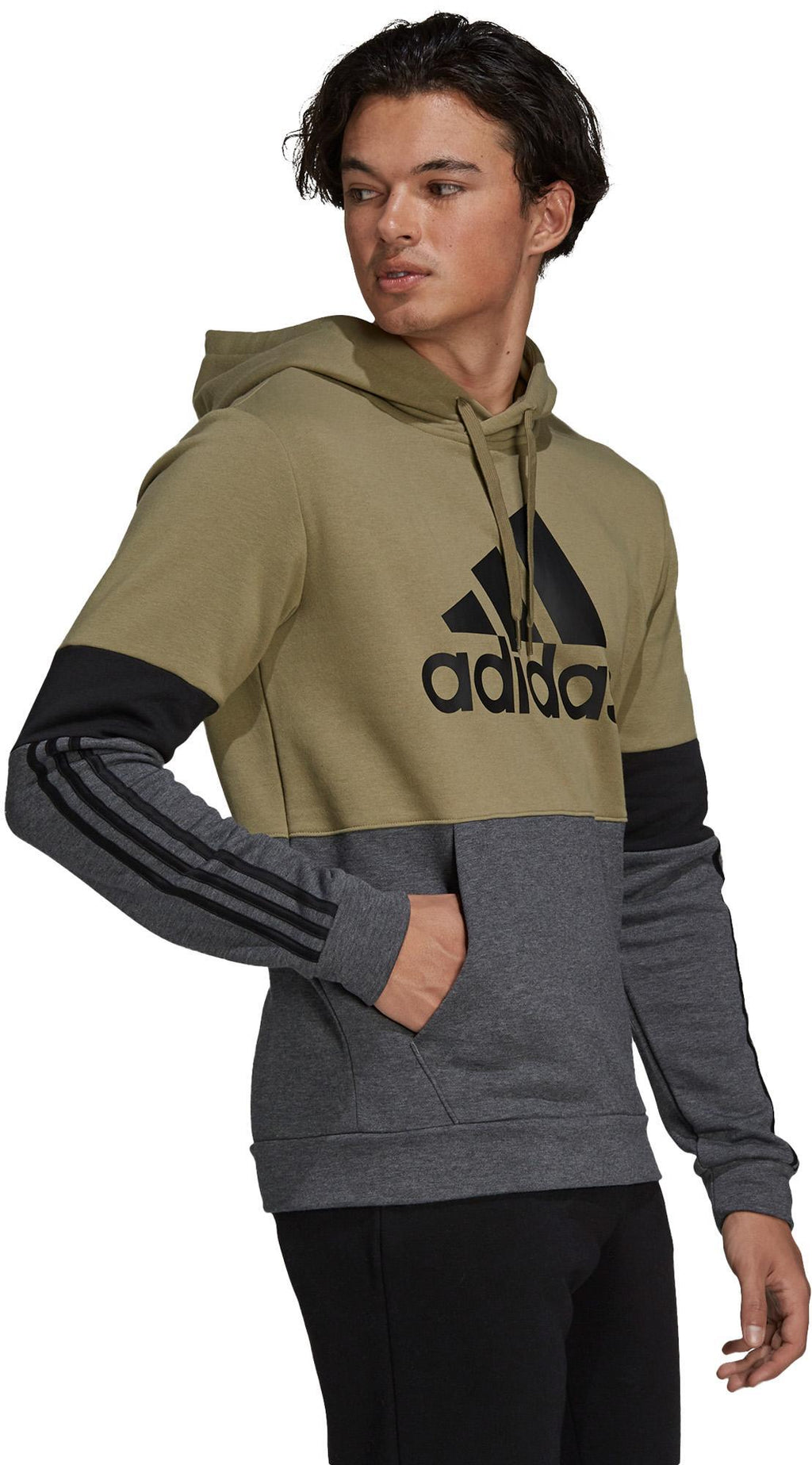 Essentials Fleece Colorblock sweater
