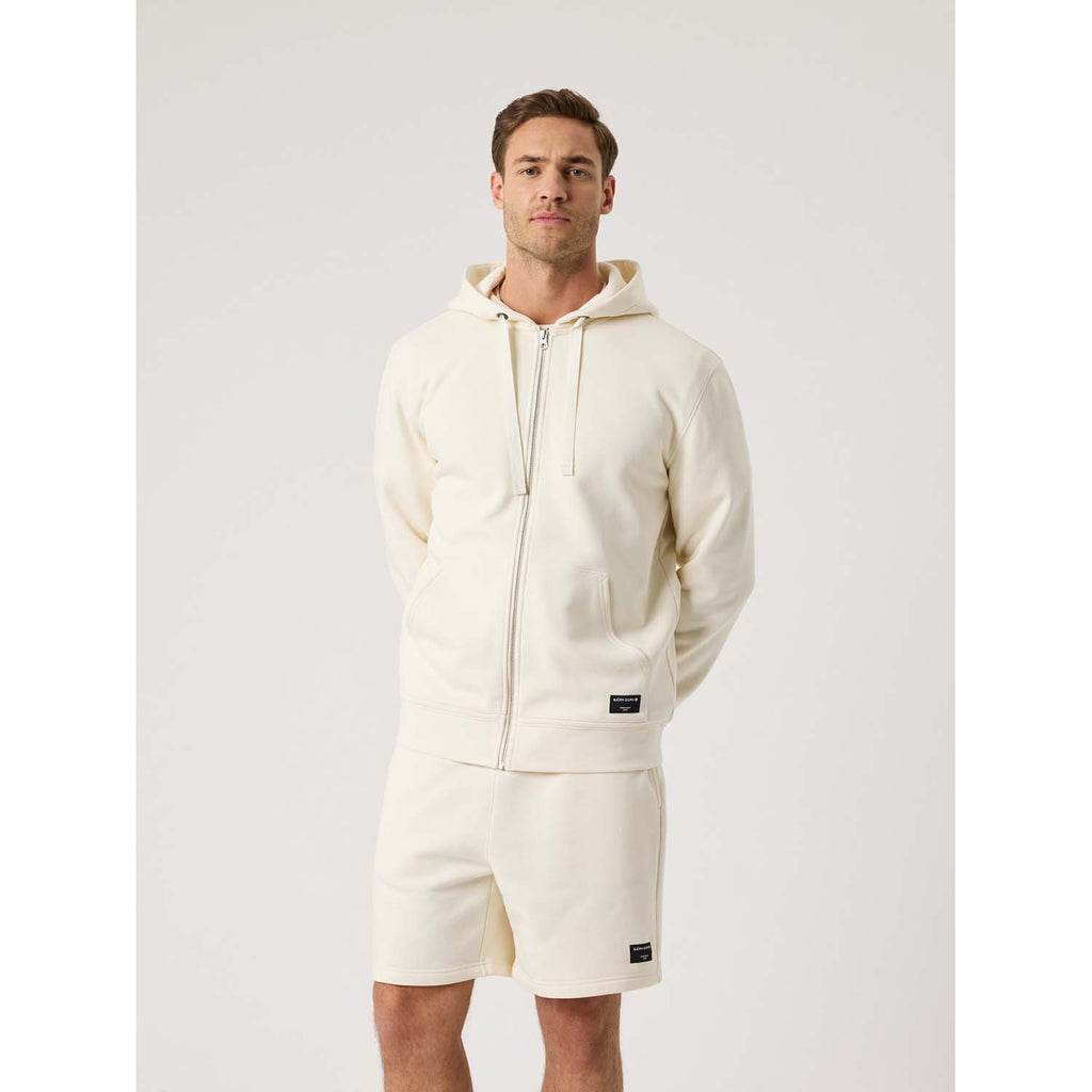 centre zip hoodie