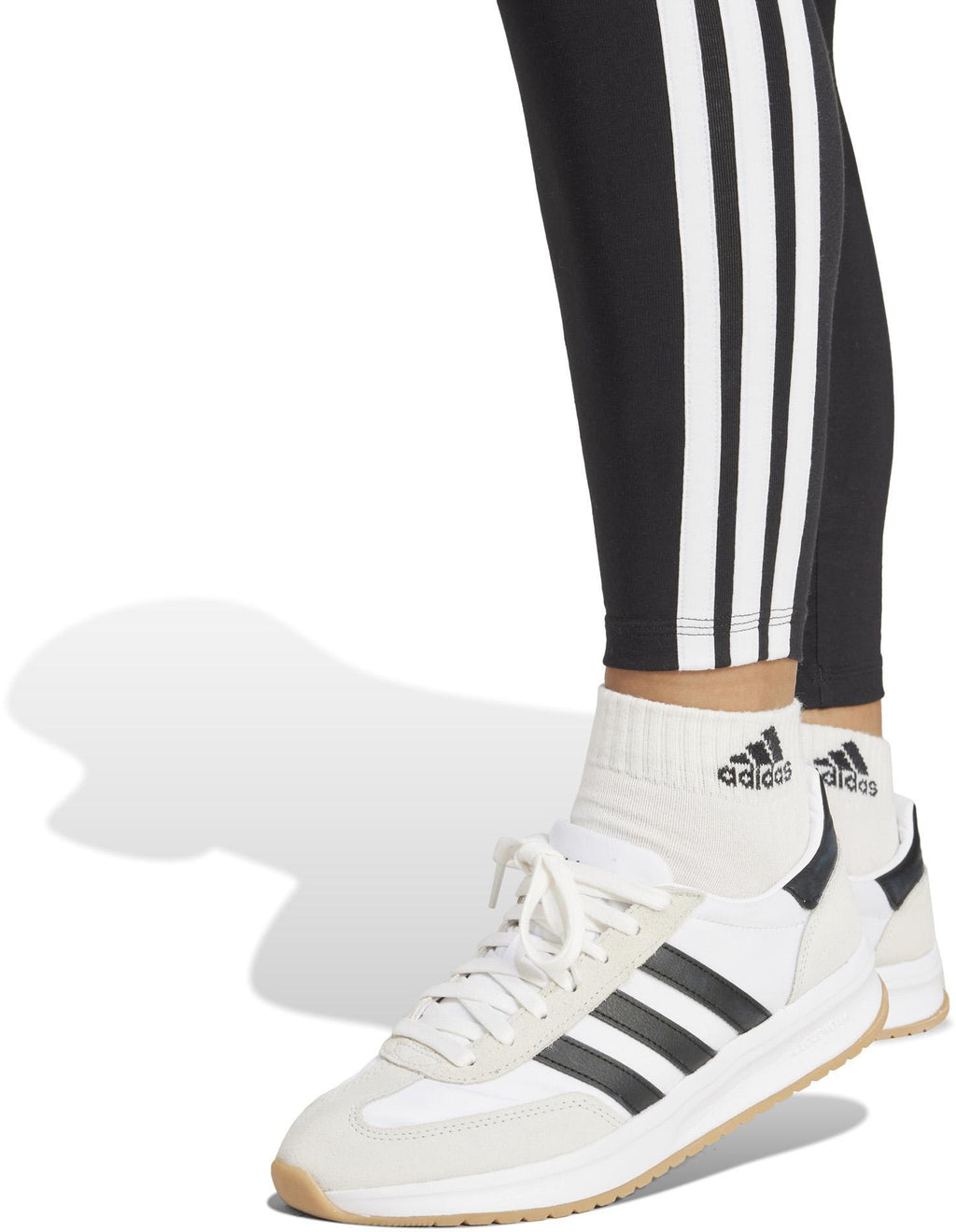 Essentials 3-Stripes Katoenen Legging