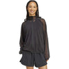 Soft Lux Mesh Full-Zip Hoodie