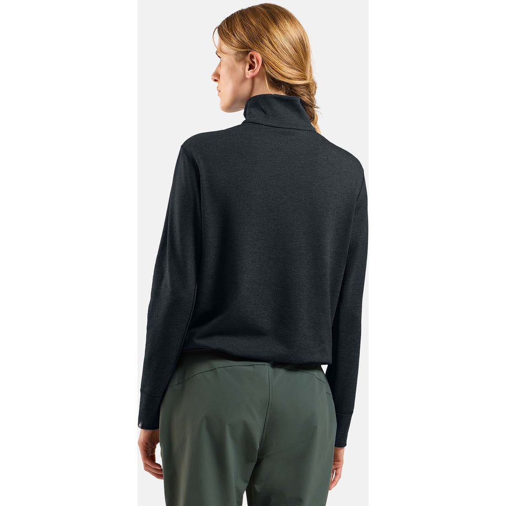 Grid Fleece Mid Layer half-zip