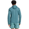 Own The Run Winterized Hoodie Met Halve Rits
