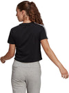 Essentials Loose 3-Stripes Cropped T-shirt