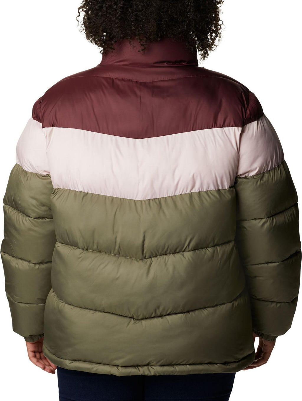 puffect color blocked jacket