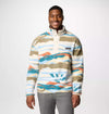 helvetia ii printed half snap fleece
