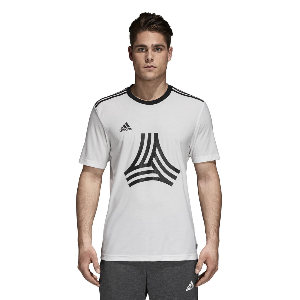 tan logo tee