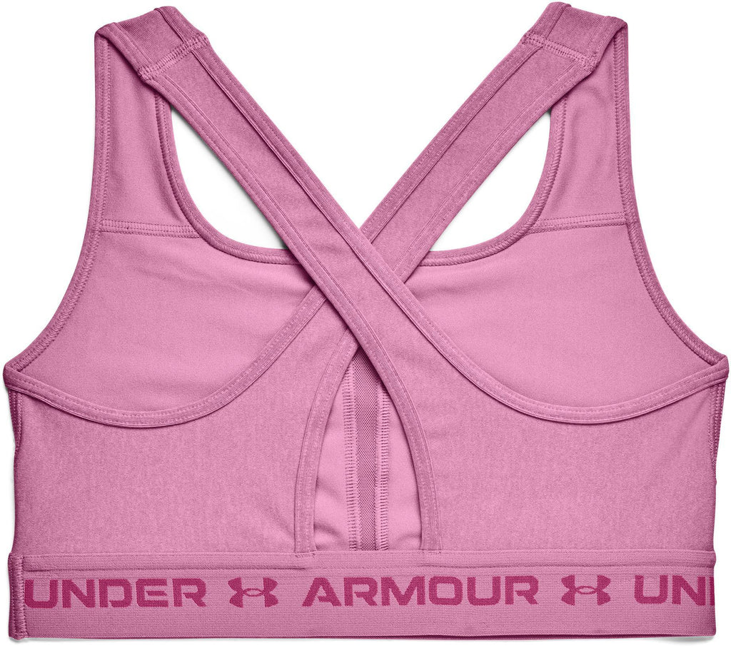 UA Crossback Mid Heather Bra
