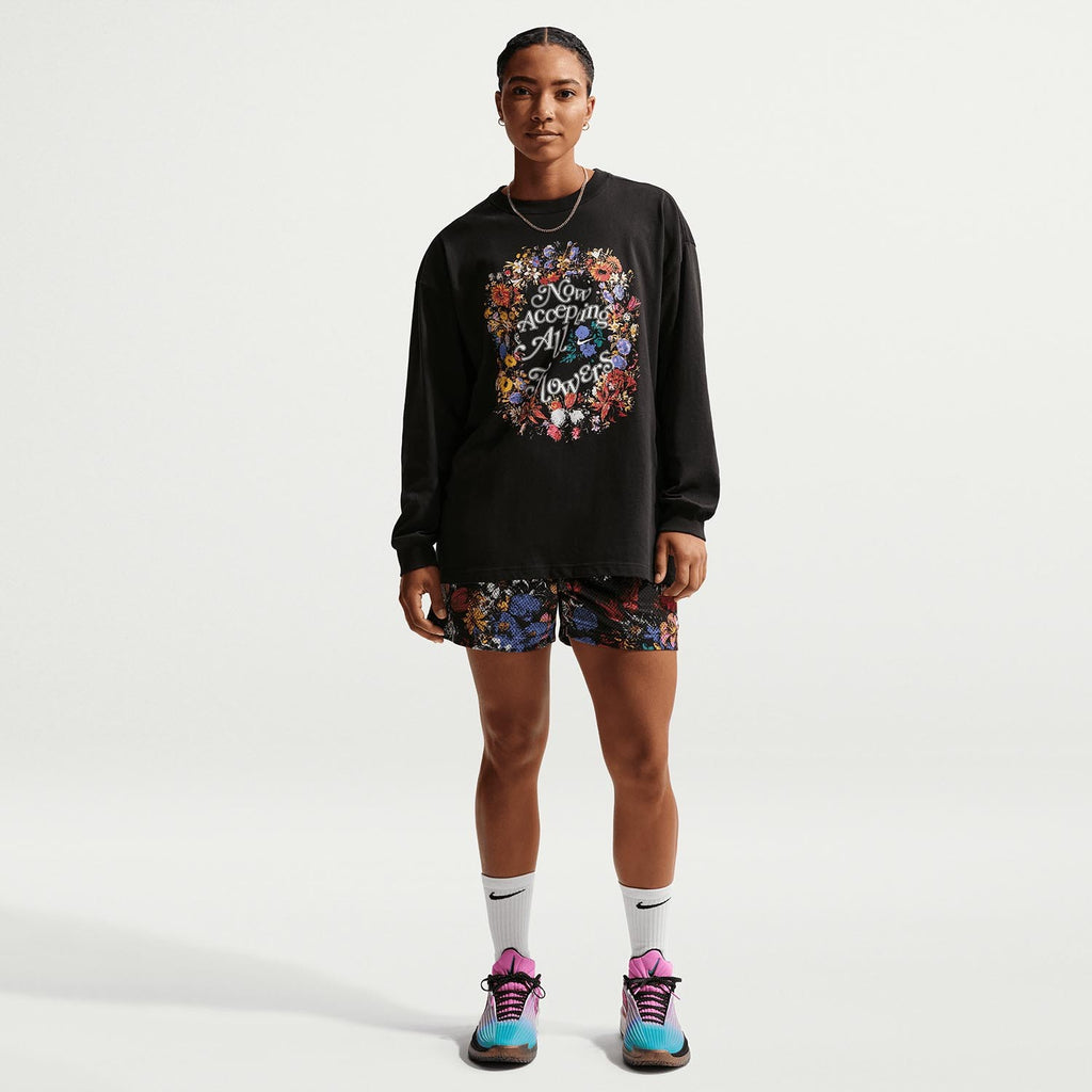 Long sleeve Basketball shirt korte mouwen