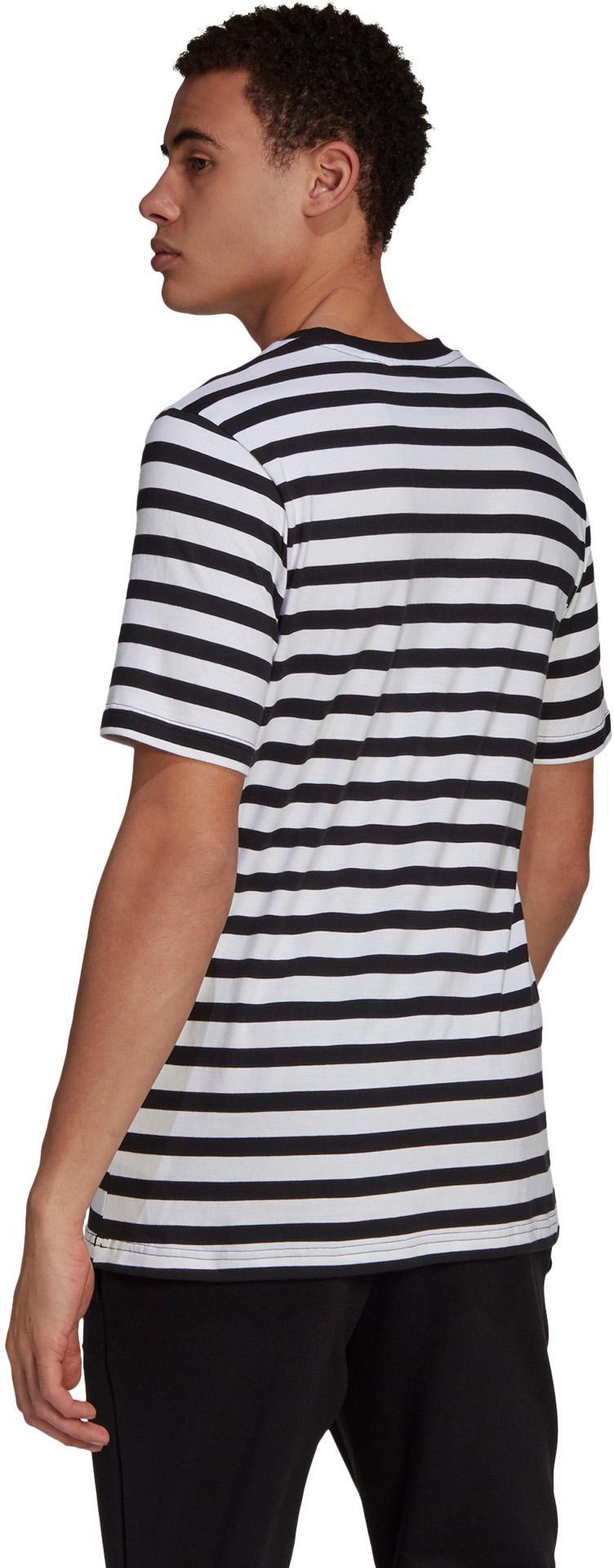Essentials Stripey Embroidered Logo T-shirt