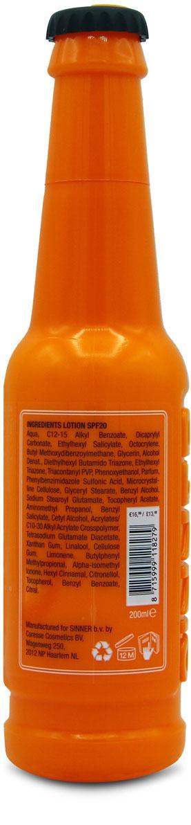 Sinner Uv Creme Bottle