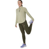 Nagino Run 1/4 Zip Zomer Topshirt met lange mouwen hardlopen