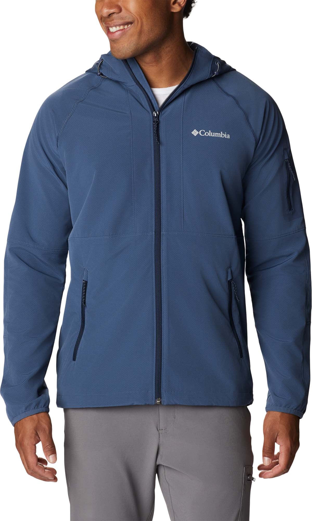 Tall Height Hooded softshelljack