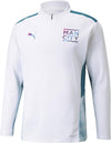 mcfc training 1/4 zip top