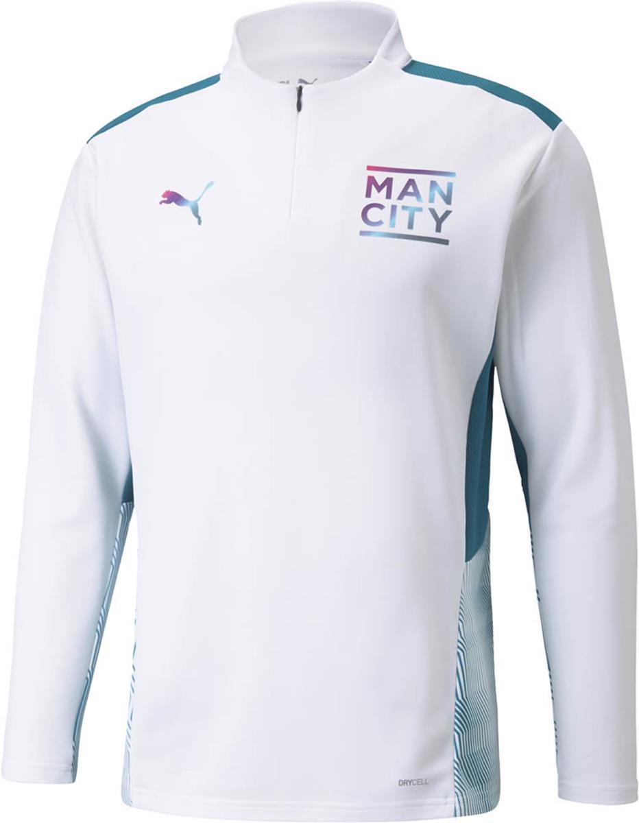 mcfc training 1/4 zip top