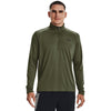 ua tech 2.0 1/2 zip-grn