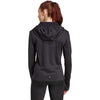 Own The Run Winterized Hoodie Met Halve Rits