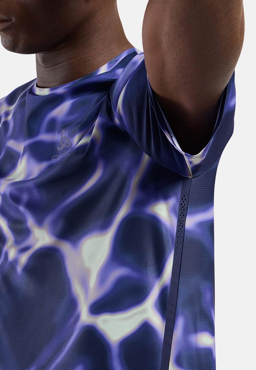 T-shirt Crew Neck S/s Zeroweight Chill Tec Print