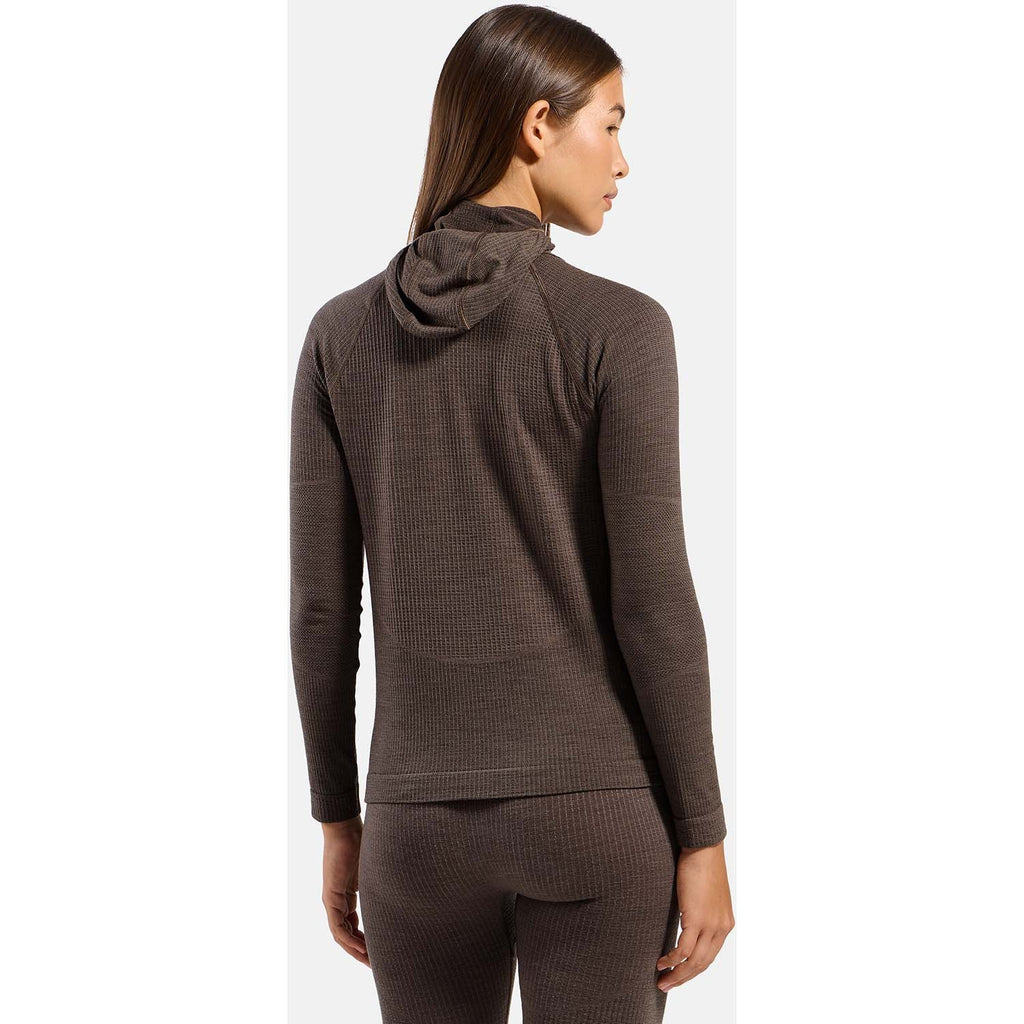 performance wool base layer shirt met facemask