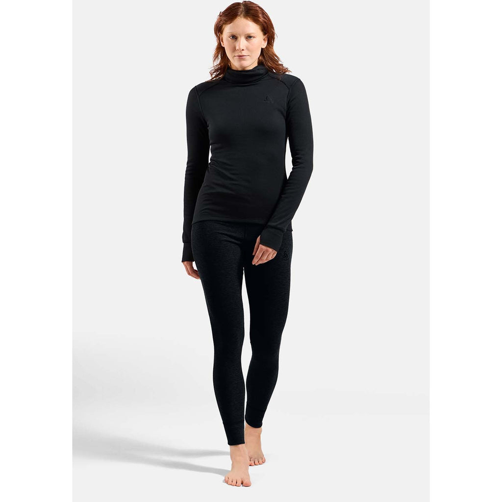 active warm eco base layer shirt with facemask