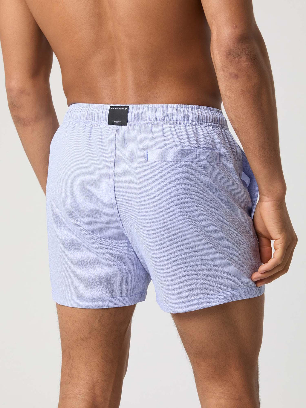 Seersucker Swim Shorts