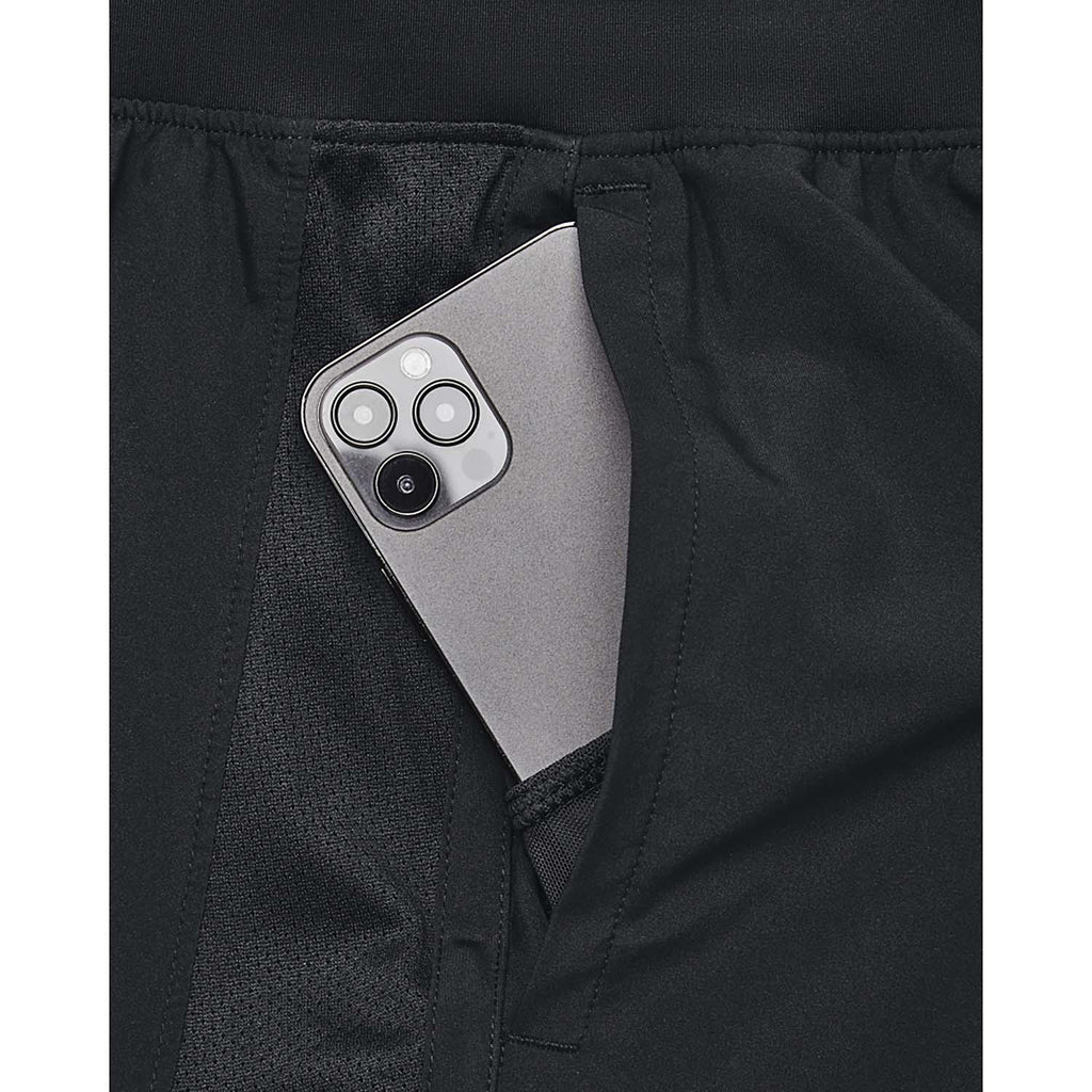 ua launch 7'' 2-in-1 short-blk