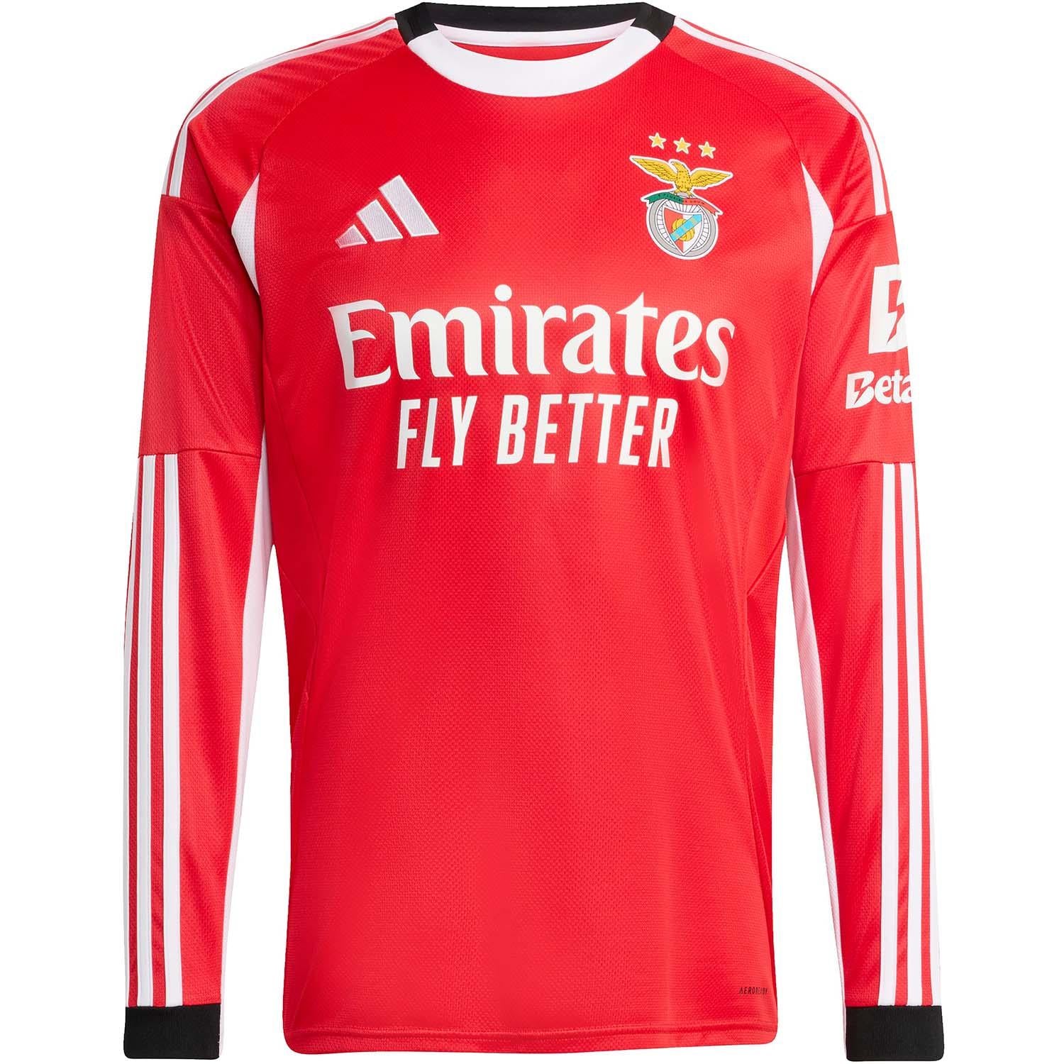 Benfica 25/26 Longsleeve Thuisshirt