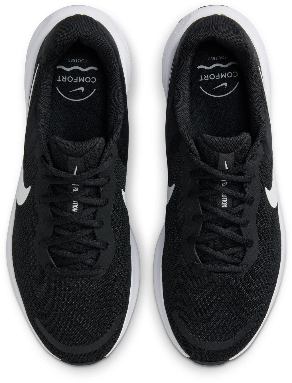 Nike Revolution 7 Men's Road Runnin, WOLF GREY/VOLT-SMOKE GREY-BLACK, 12