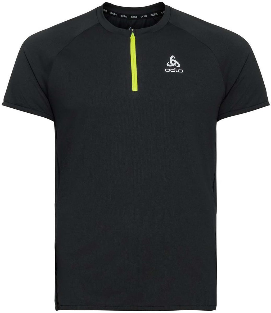 T-shirt Crew Neck S/s 1/2 Zip Axalp Trai