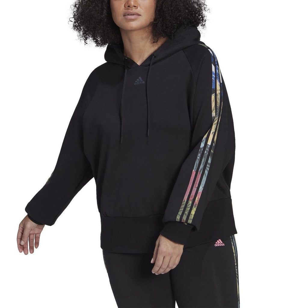Allover Print hoodie (Grote Maat)