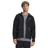 ua unstoppable woven jacket-blk