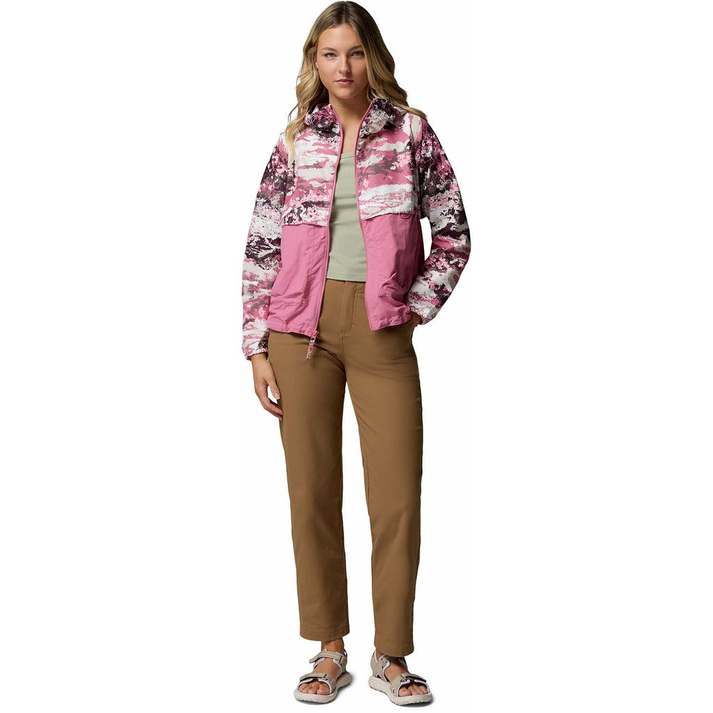 spire valley printed windbreaker jas