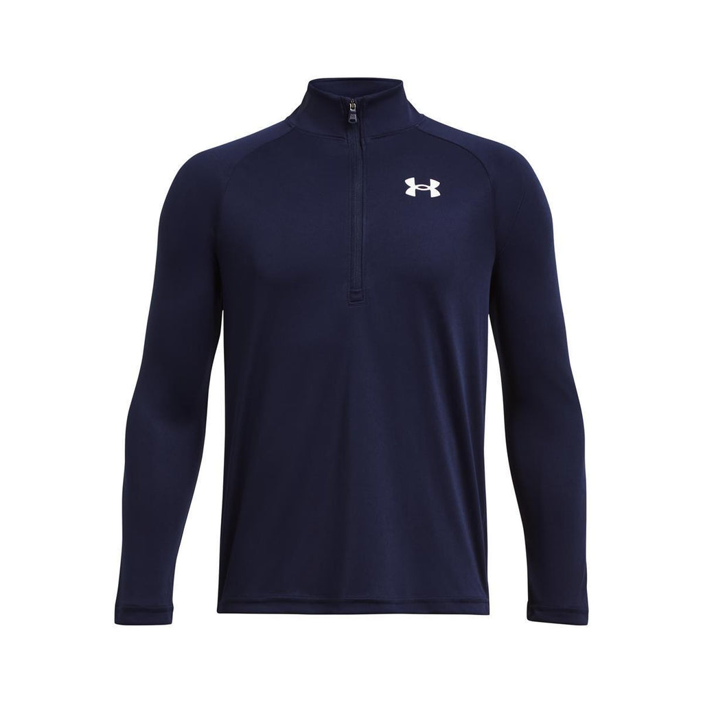 UA Boys Tech 2.0 Half Zip Top Green