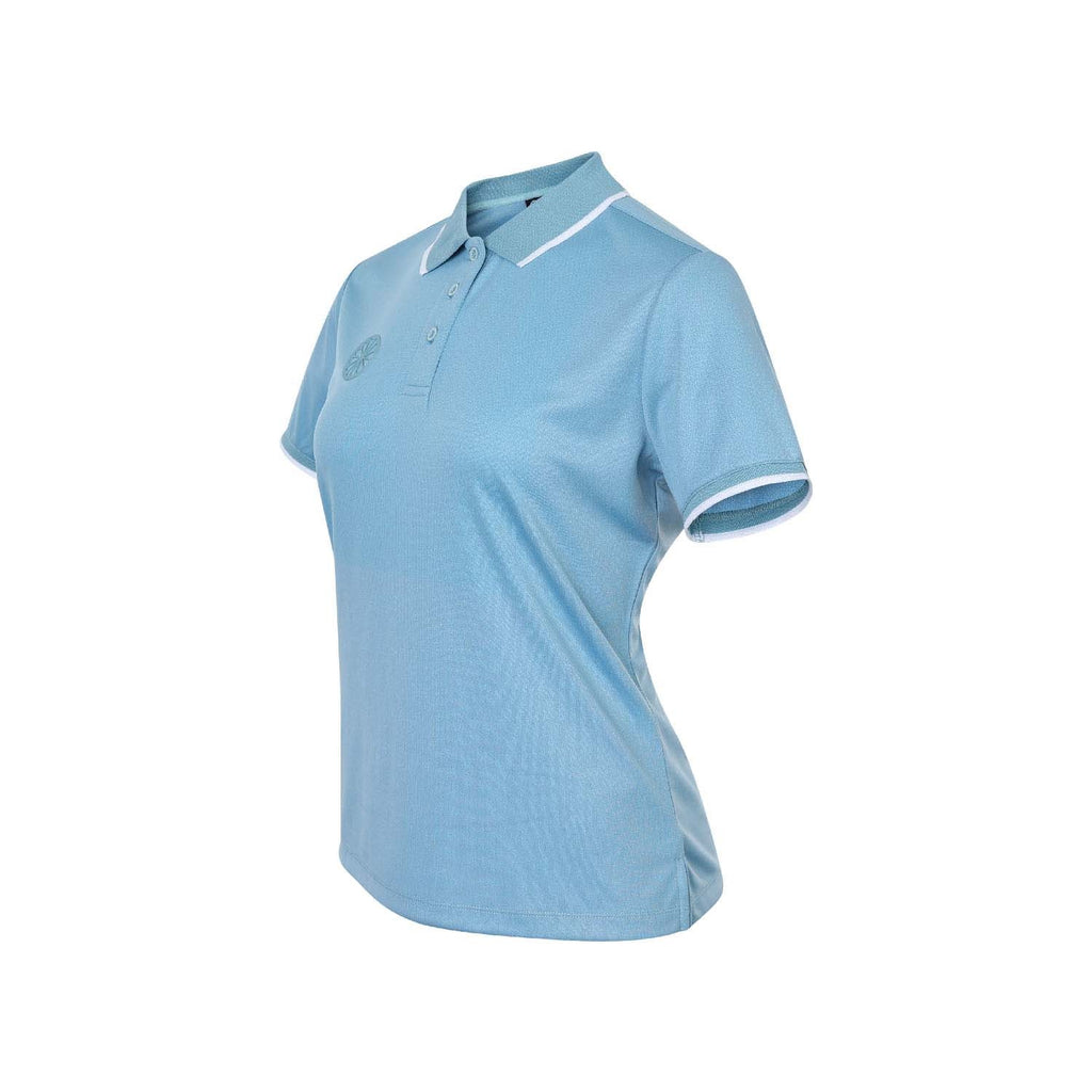 women pique polo