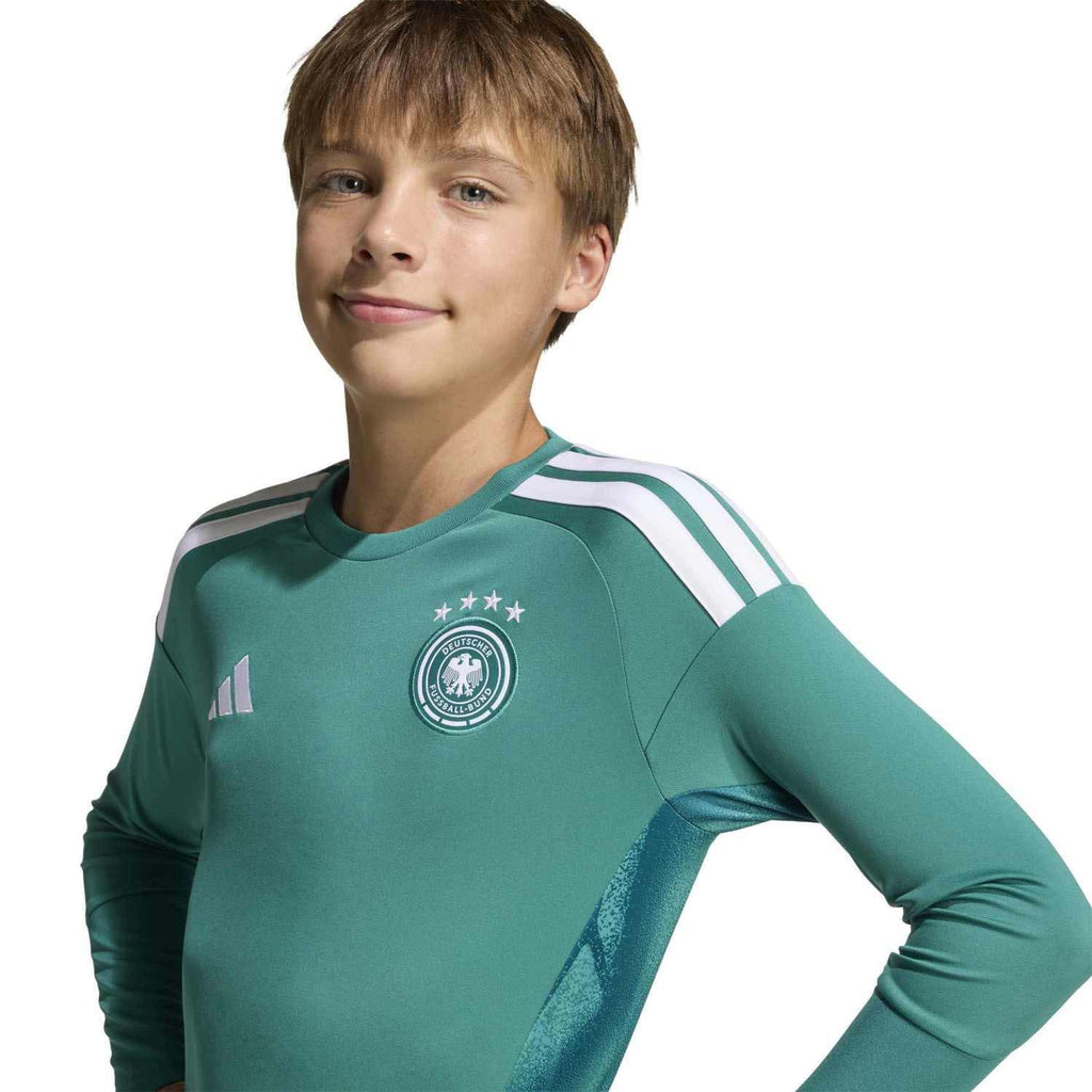 Duitsland 26 Thuis Keepersshirt met Lange Mouwen Kids