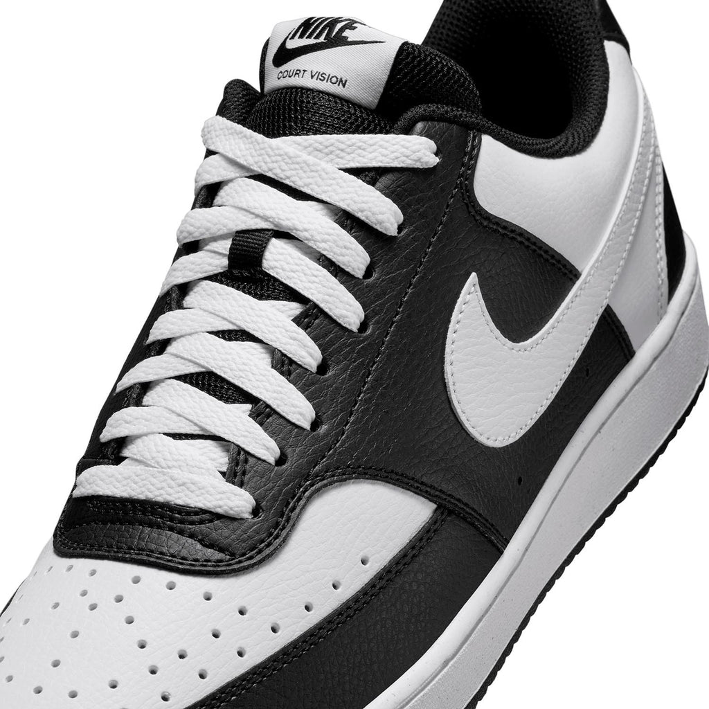 SCARPE NIKE COURT VISION LO BLK/WHT