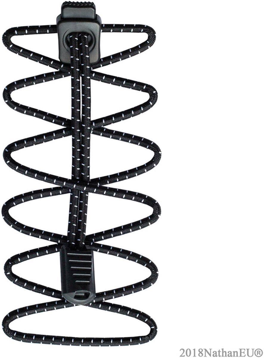run laces reflective black