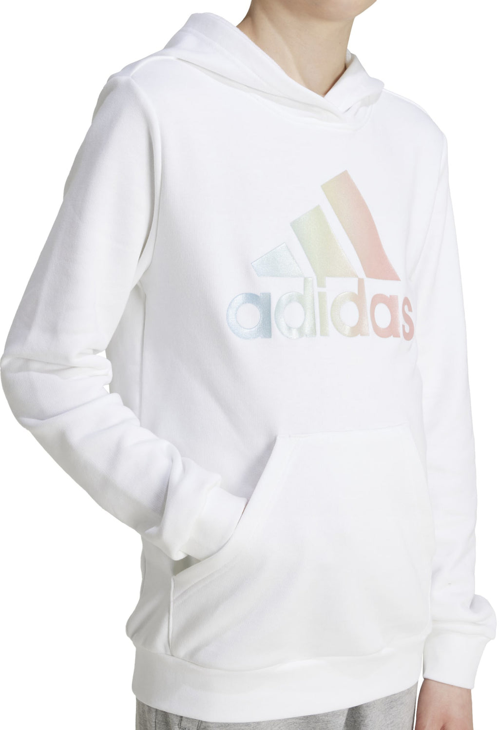 Metallic Print kids hoodie